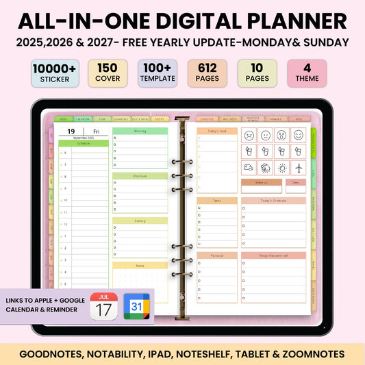 Conquer 2025–2027 with the #1 Digital Life Planner – Free Today Only!