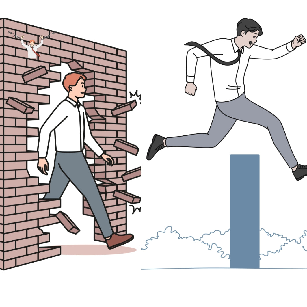 Overcoming Failure Success Motivation Poster