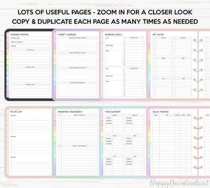 BusinessFlow Digital Planner