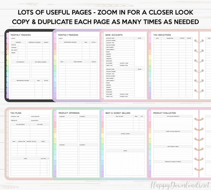 BusinessFlow Digital Planner