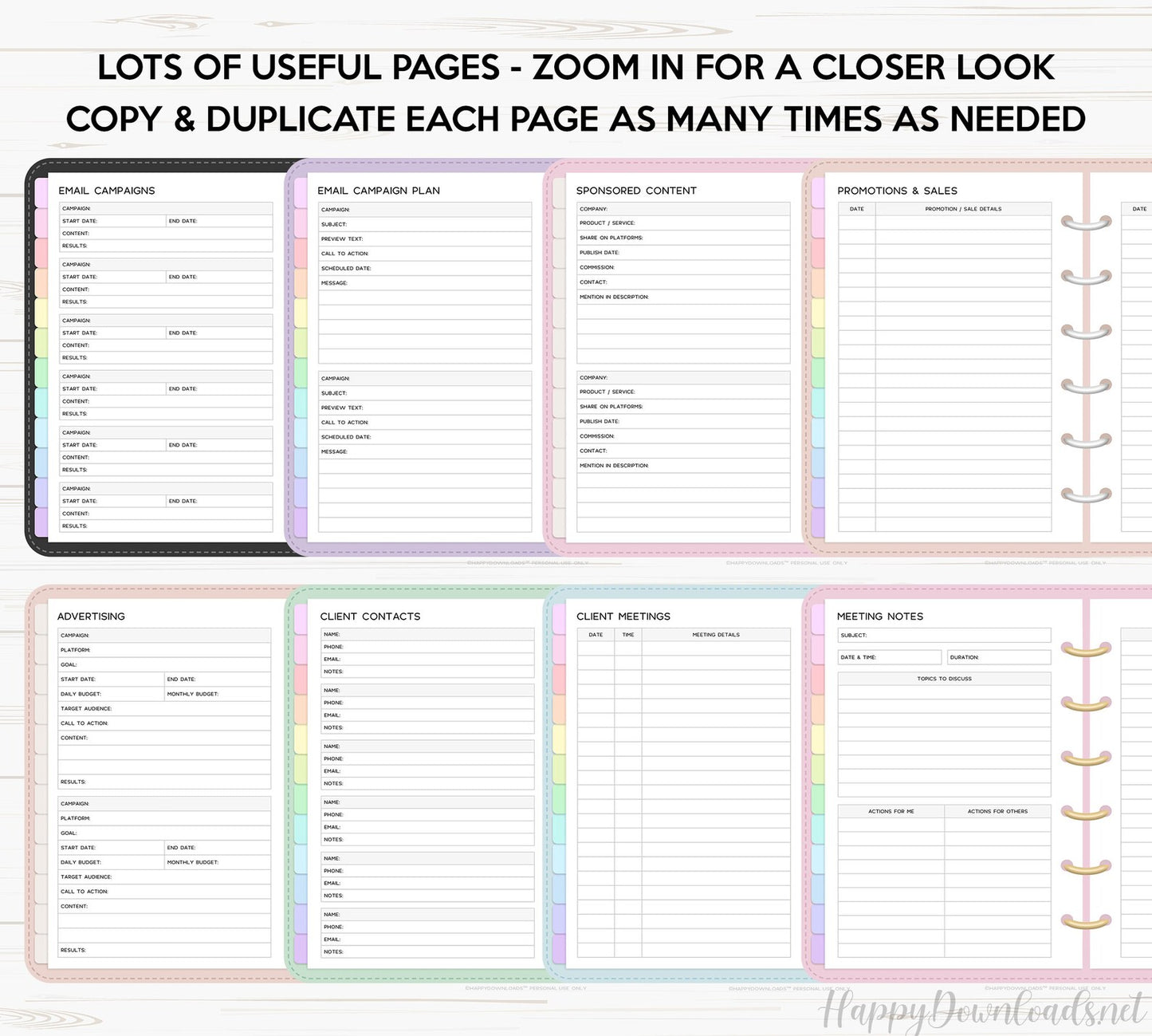 BusinessFlow Digital Planner