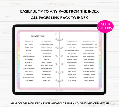 BusinessFlow Digital Planner