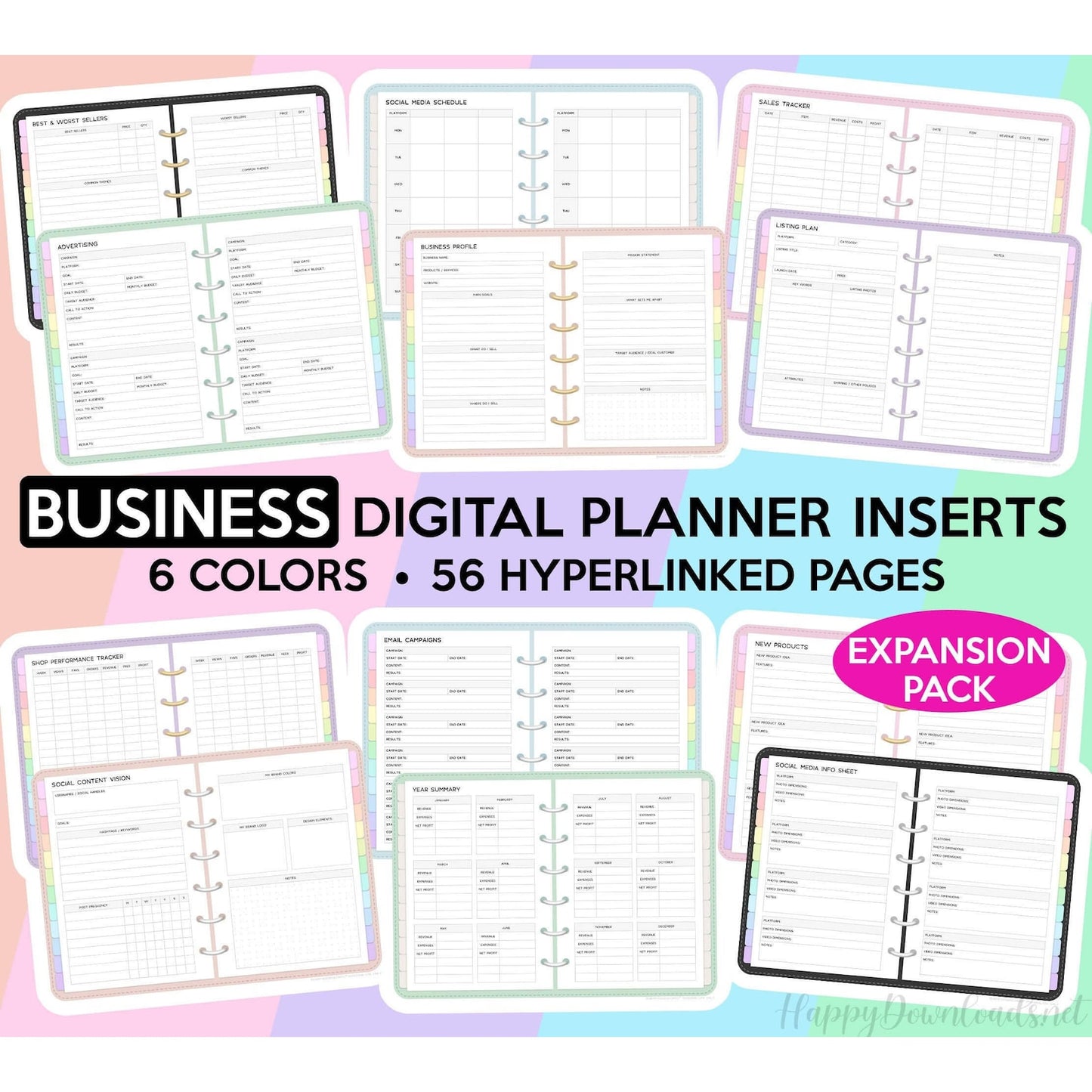 BusinessFlow Digital Planner