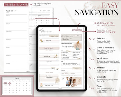 MomFlow Digital Life Planner